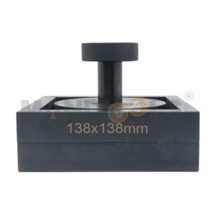 138 x 138 mm. Square-shaped Di-Noc
